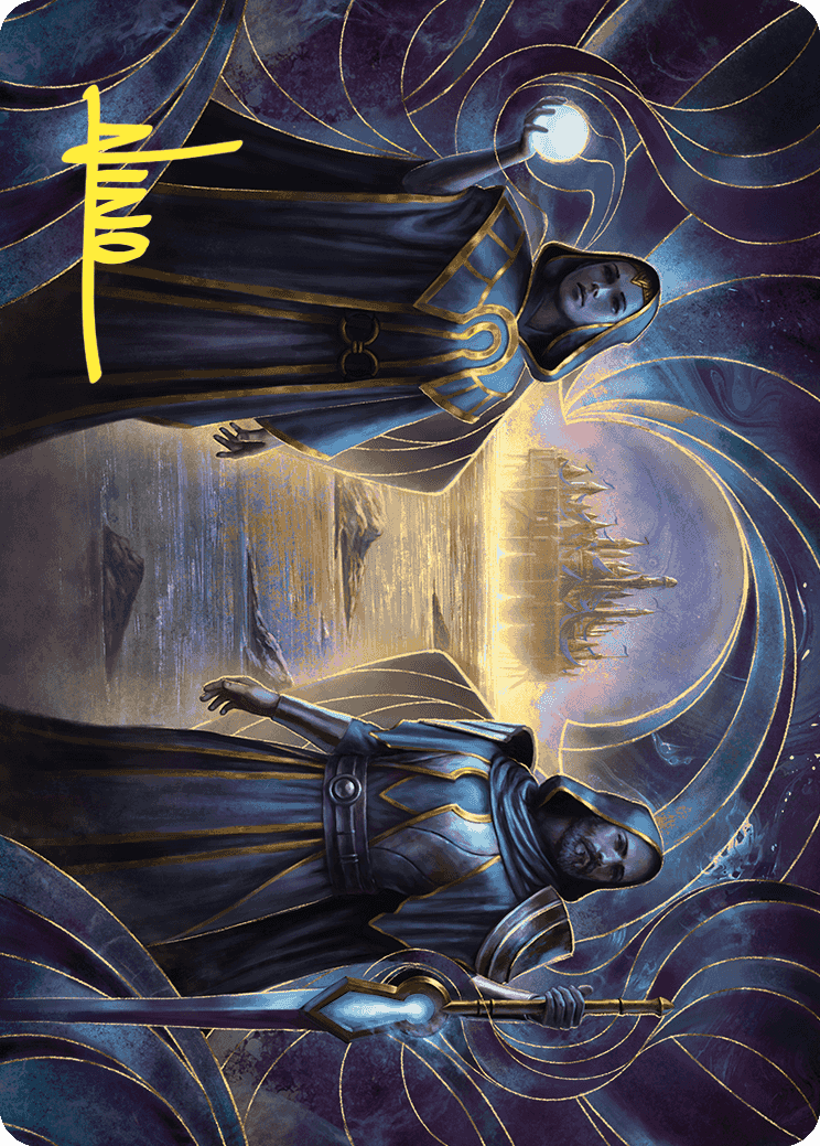 Court of Vantress Art Card (Gold-Stamped Signature) [Wilds of Eldraine Art Series] | Total Play