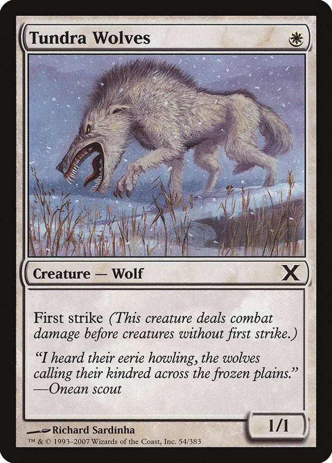 Tundra Wolves [Tenth Edition] | Total Play