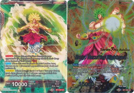 Broly // Broly, Recurring Nightmare (BT7-002_PR) [Assault of the Saiyans Prerelease Promos] | Total Play