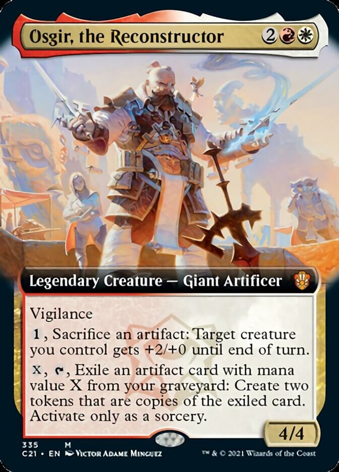 Osgir, the Reconstructor (Extended Art) [Commander 2021] | Total Play