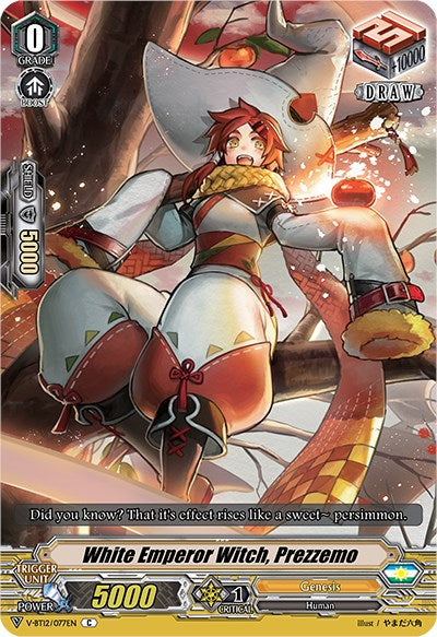 White Emperor Witch, Prezzemo (V-BT12/077EN) [Divine Lightning Radiance] | Total Play