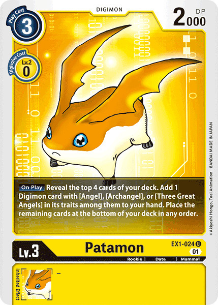 Patamon [EX1-024] [Classic Collection] | Total Play