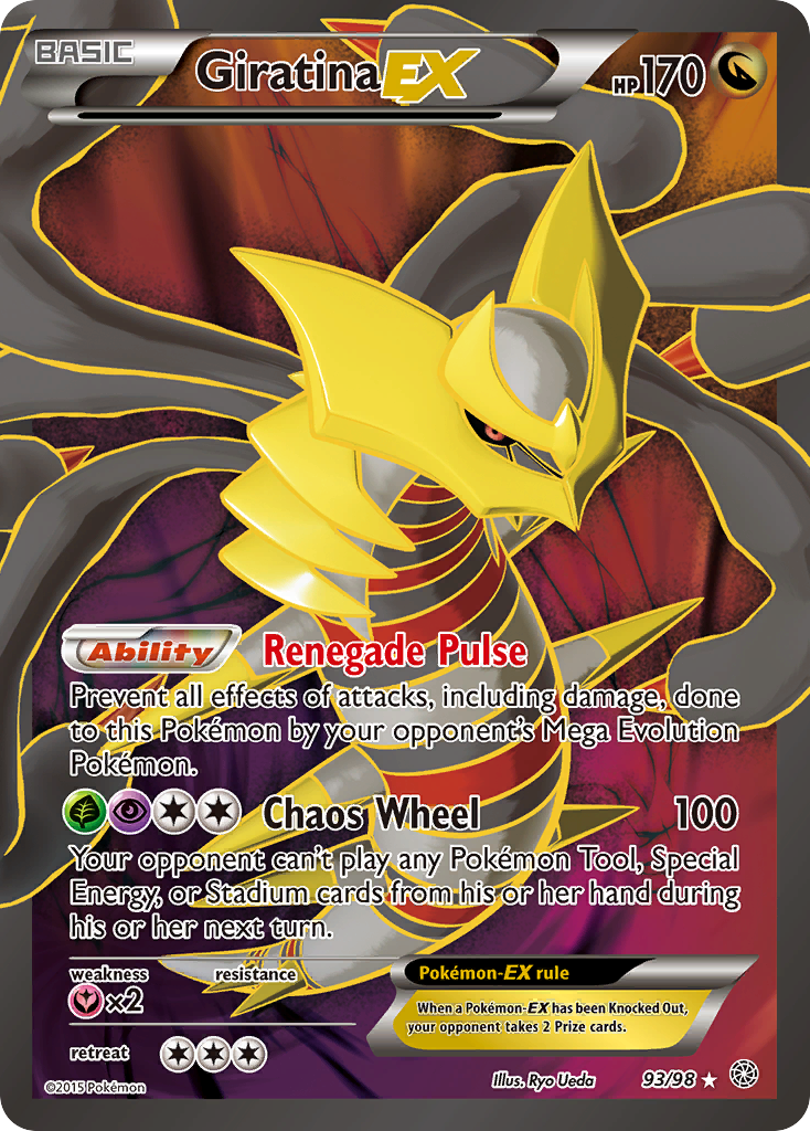 Giratina EX (93/98) [XY: Ancient Origins] | Total Play