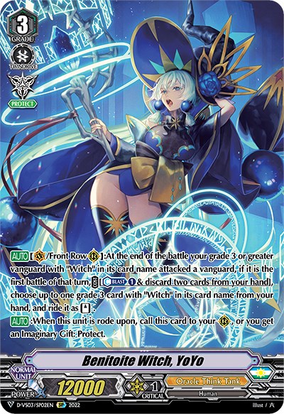 Benitoite Witch, YoYo (D-VS03/SP02EN) [V Clan Collection Vol.3] | Total Play