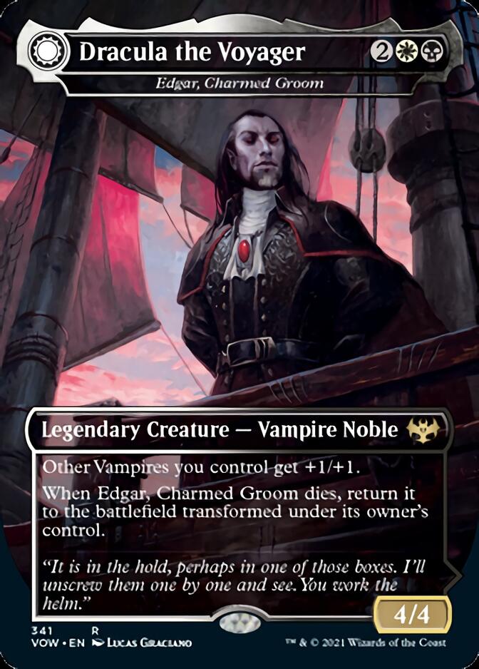 Edgar, Charmed Groom // Edgar Markov's Coffin - Dracula the Voyager // Casket of Native Earth [Innistrad: Crimson Vow] | Total Play