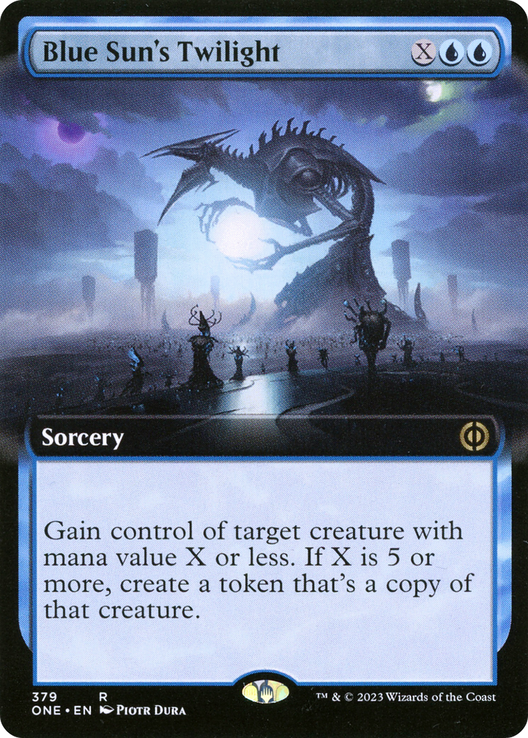 Blue Sun's Twilight (Extended Art) [Phyrexia: All Will Be One] | Total Play