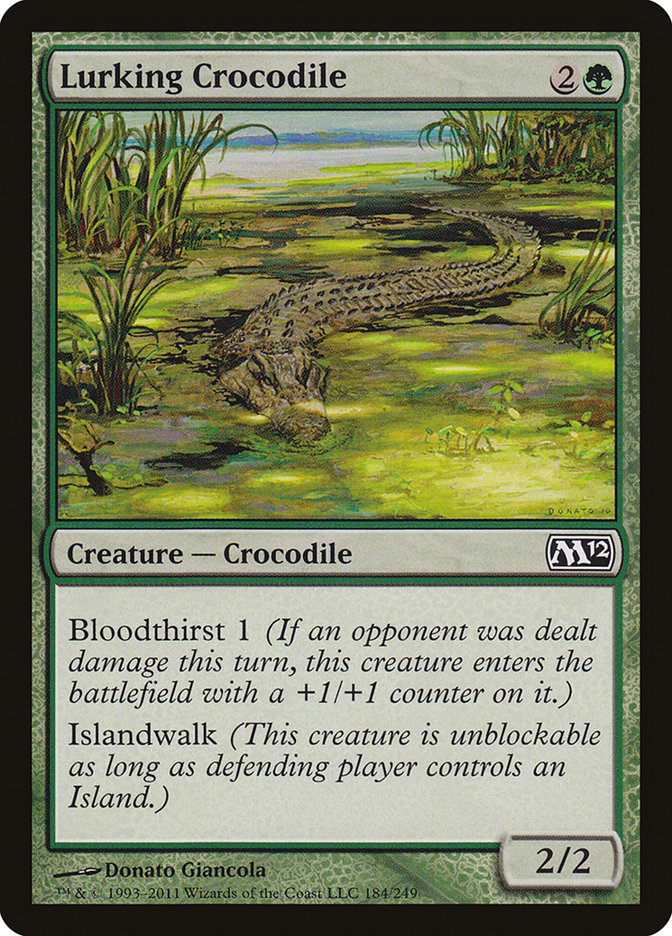 Lurking Crocodile [Magic 2012] | Total Play