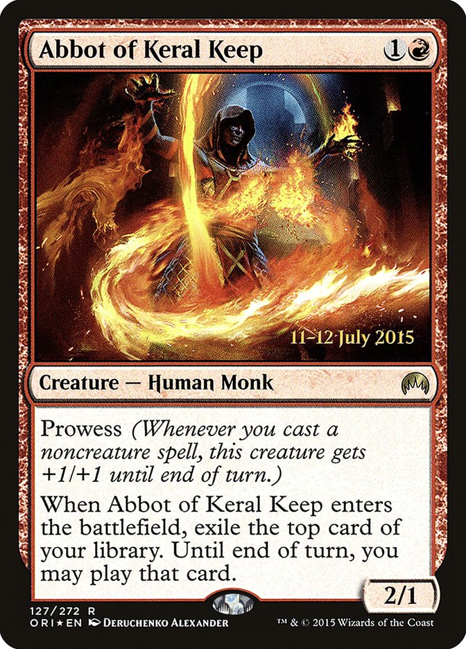 Abbot of Keral Keep [Magic Origins Prerelease Promos] | Total Play