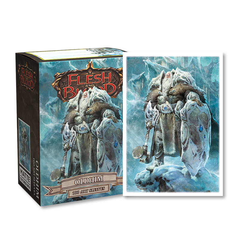 Dragon Shield: Standard 100ct Art Sleeves - Flesh and Blood (Oldhim) | Total Play