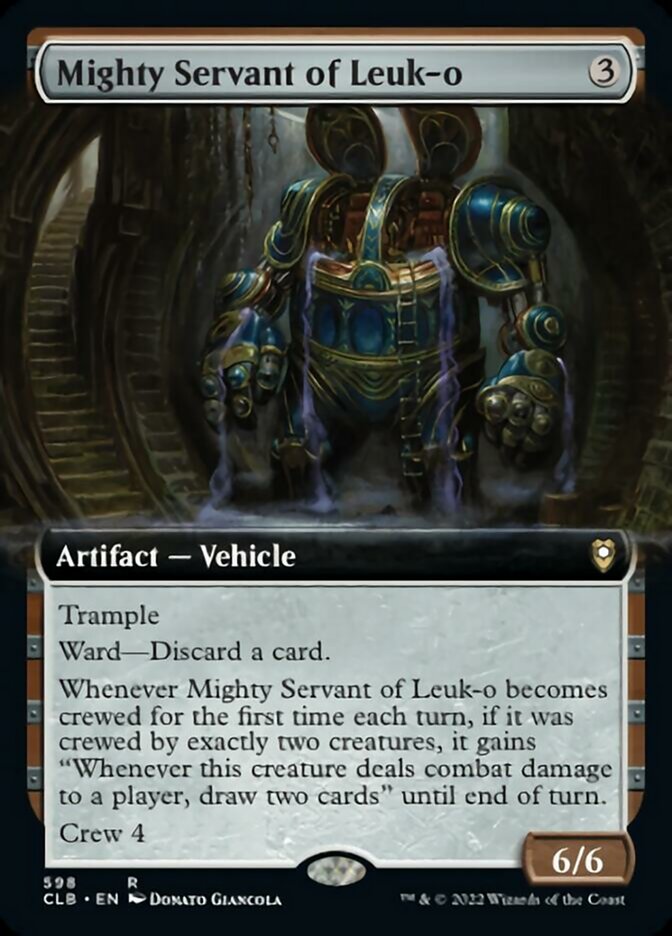 Mighty Servant of Leuk-o (Extended Art) [Commander Legends: Battle for Baldur's Gate] | Total Play