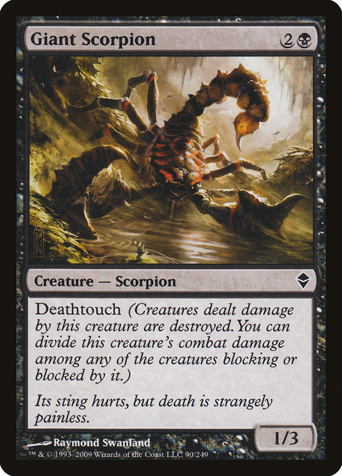 Giant Scorpion [Zendikar] | Total Play