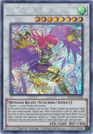 Cyber Slash Harpie Lady [DLCS-EN148] Secret Rare | Total Play