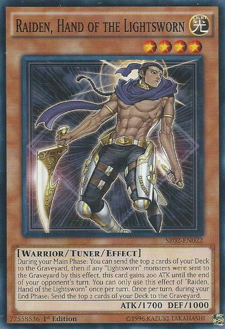 Raiden, Hand of the Lightsworn [SR02-EN022] Common | Total Play