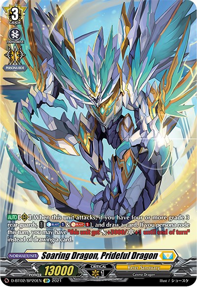 Soaring Dragon, Prideful Dragon (D-BT02/SP20EN) [A Brush with the Legends] | Total Play