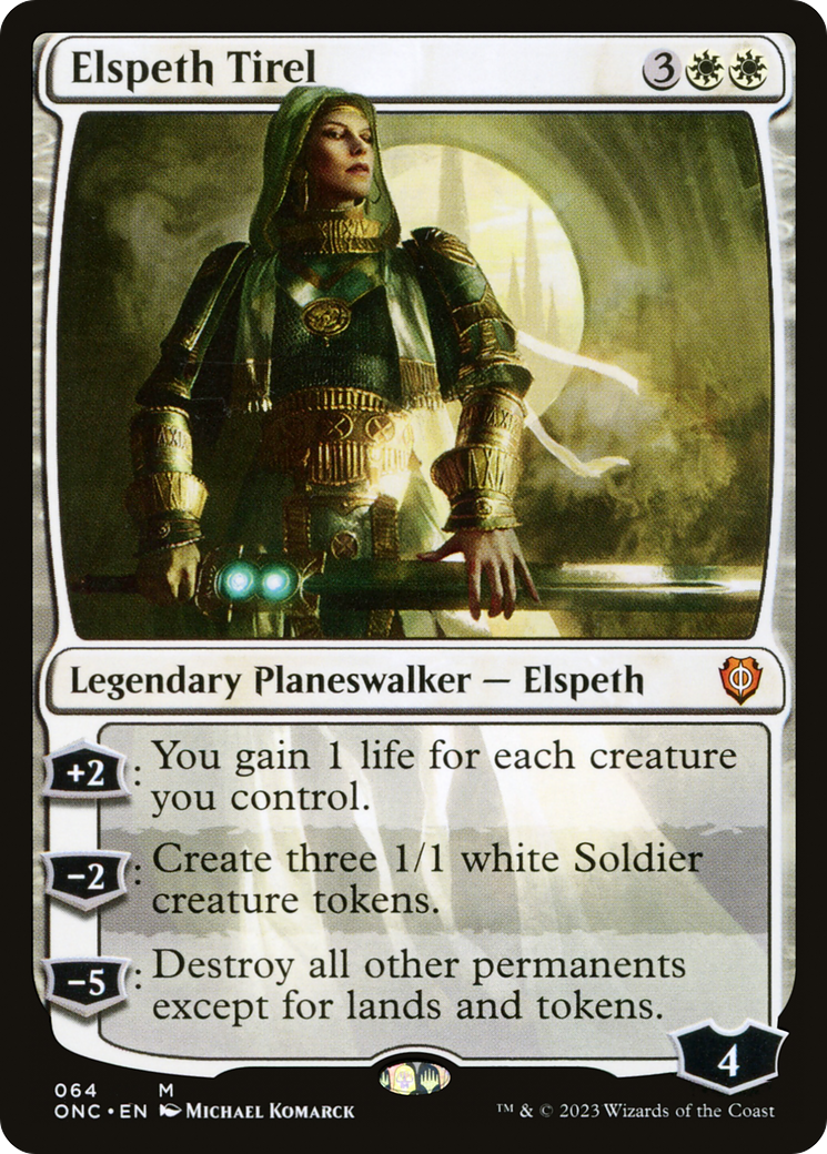 Elspeth Tirel [Phyrexia: All Will Be One Commander] | Total Play