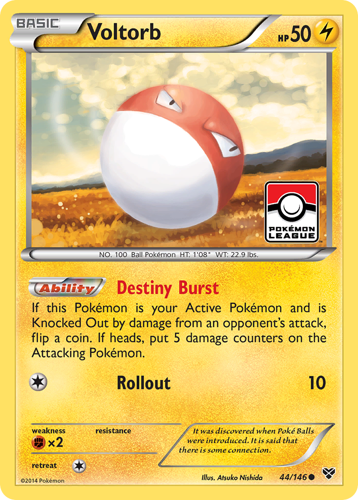 Voltorb (44/146) [XY: Base Set] | Total Play