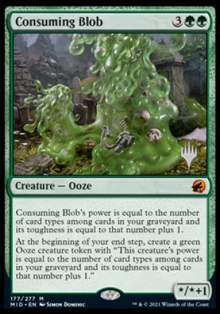 Consuming Blob (Promo Pack) [Innistrad: Midnight Hunt Promos] | Total Play