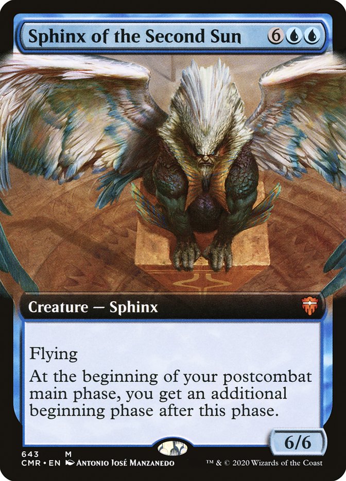 Sphinx of the Second Sun (Extended Art) [Commander Legends] | Total Play