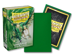 Dragon Shield: Japanese Size 60ct Sleeves - Emerald (Matte) | Total Play