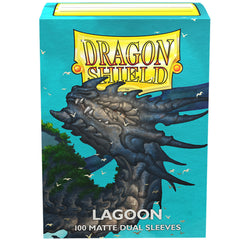 Dragon Shield: Standard 100ct Sleeves - Lagoon (Dual Matte) | Total Play
