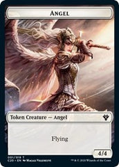 Angel // Elemental (010) Double-Sided Token [Commander 2020 Tokens] | Total Play