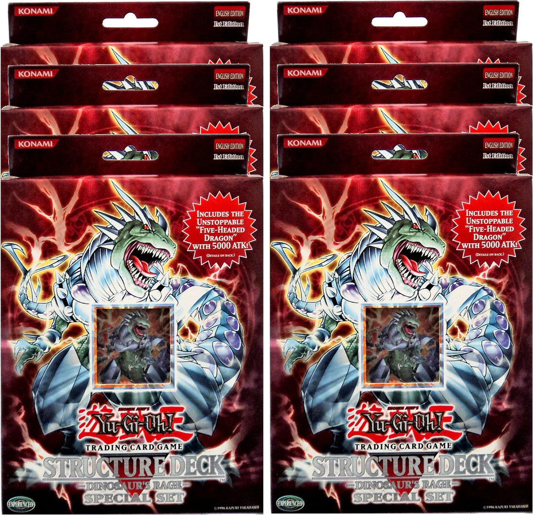 Dinosaur's Rage: Special Set - Structure Deck Display (1st Edition) | Total Play