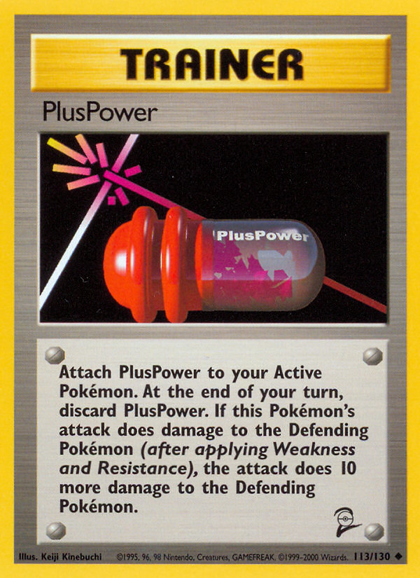 PlusPower (113/130) [Base Set 2] | Total Play