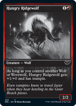 Hungry Ridgewolf [Innistrad: Double Feature] | Total Play