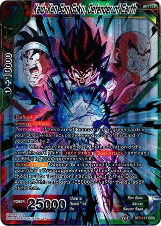 Kaio-Ken Son Goku, Defender of Earth (SPR) (BT7-111) [Assault of the Saiyans] | Total Play