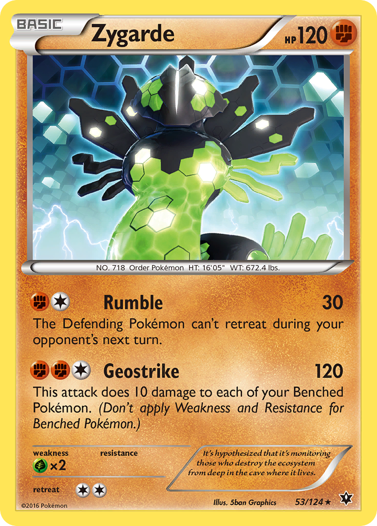 Zygarde (53/124) [XY: Fates Collide] | Total Play