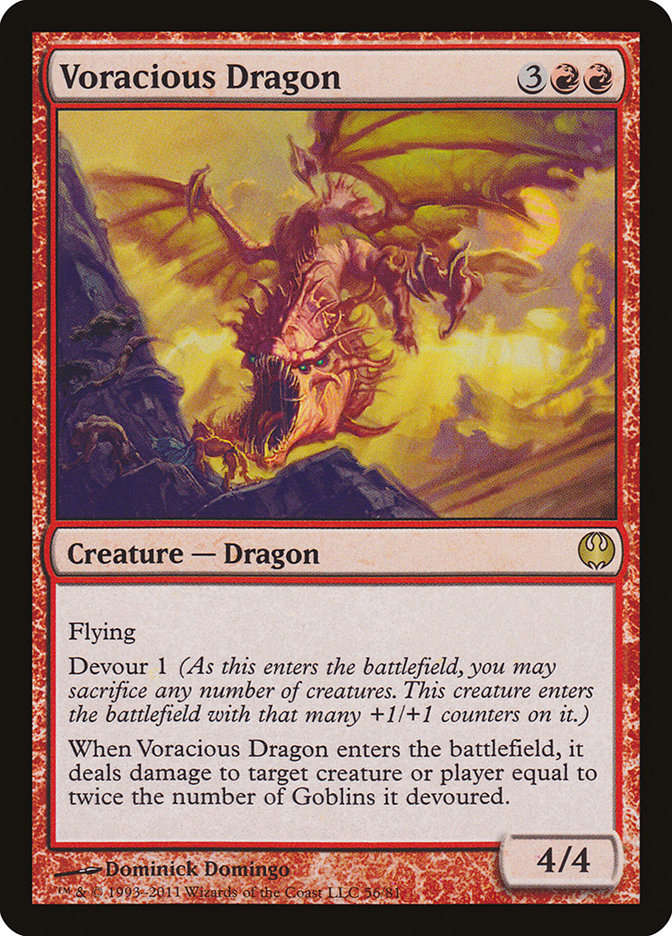 Voracious Dragon [Duel Decks: Knights vs. Dragons] | Total Play