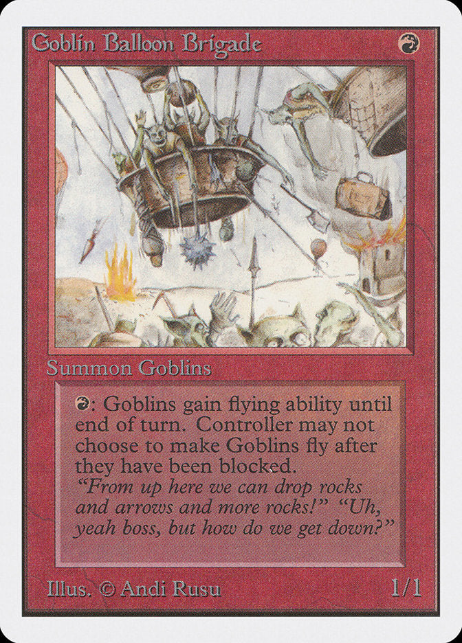 Goblin Balloon Brigade [Unlimited Edition] | Total Play