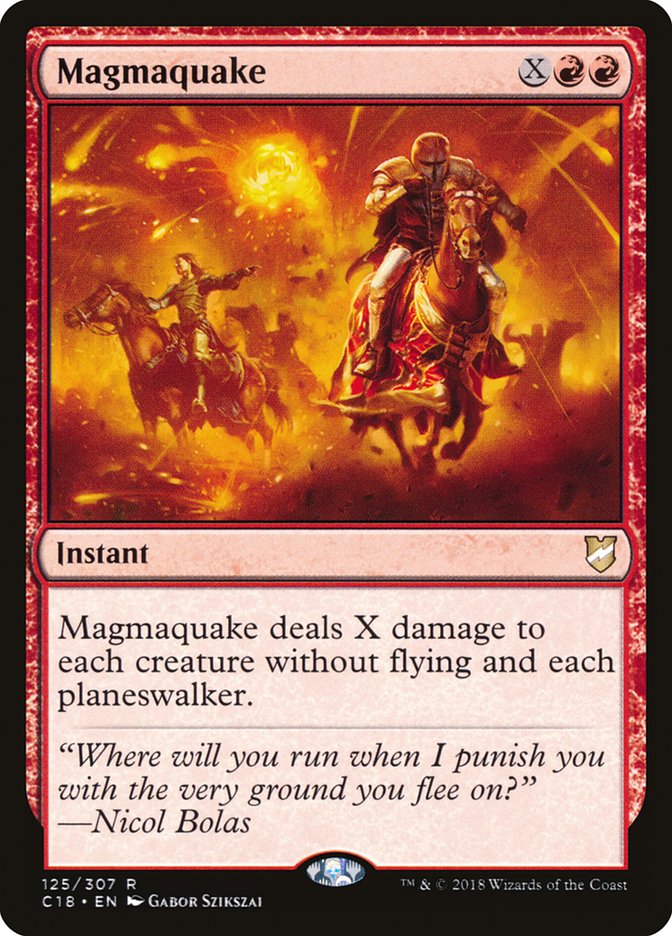 Magmaquake [Commander 2018] | Total Play