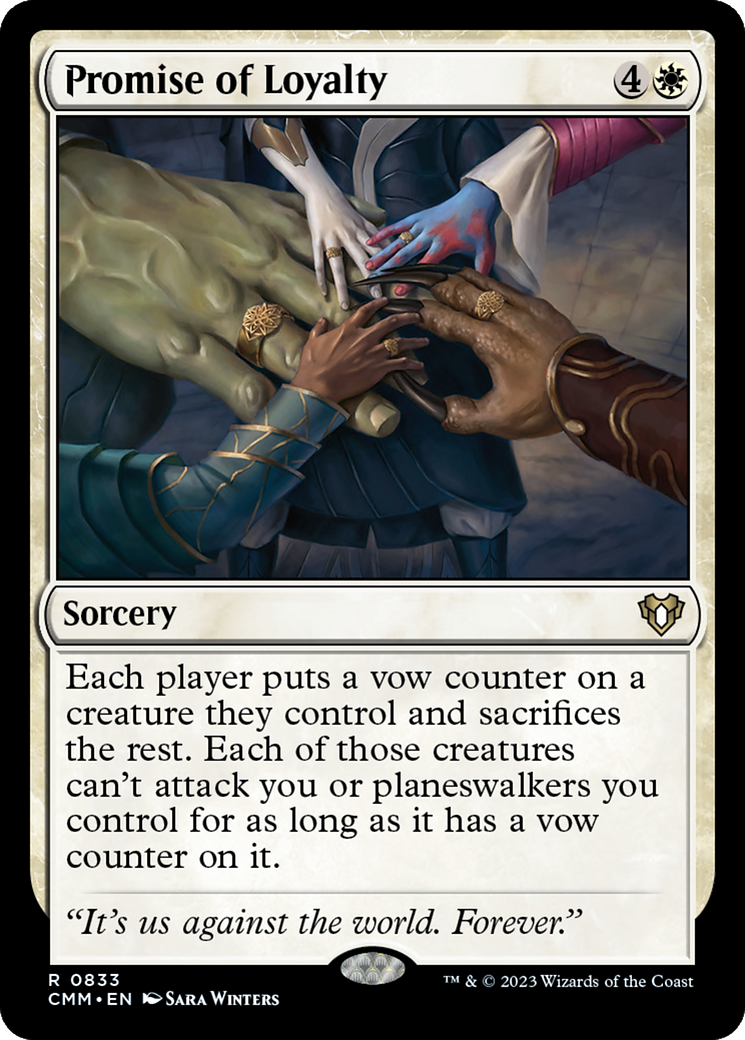 Promise of Loyalty [Commander Masters] | Total Play