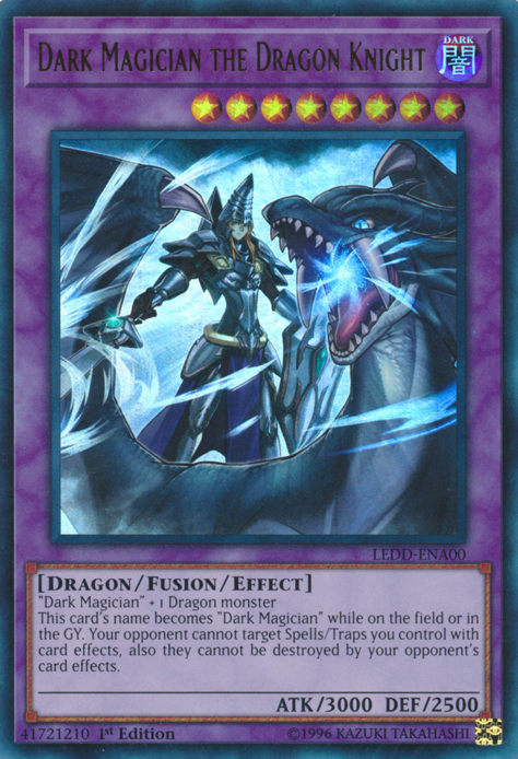 Dark Magician the Dragon Knight [LEDD-ENA00] Ultra Rare | Total Play