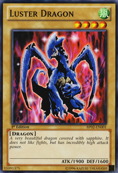 Luster Dragon [BP02-EN001] Mosaic Rare | Total Play