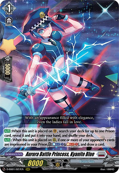 Aurora Battle Princess, Kyanite Blue (D-SS01/027EN) [Festival Collection 2021] | Total Play