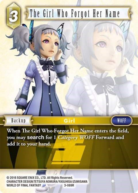 The Girl Who Forgot Her Name [Opus III] | Total Play
