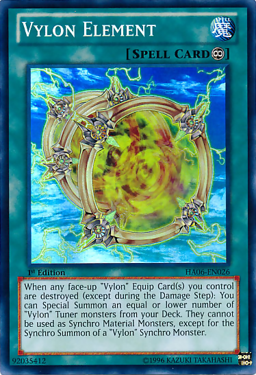 Vylon Element [HA06-EN026] Super Rare | Total Play