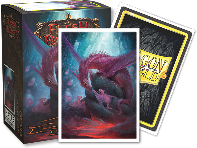 Dragon Shield: Standard 100ct Art Sleeves - Flesh and Blood (Ouvia) | Total Play