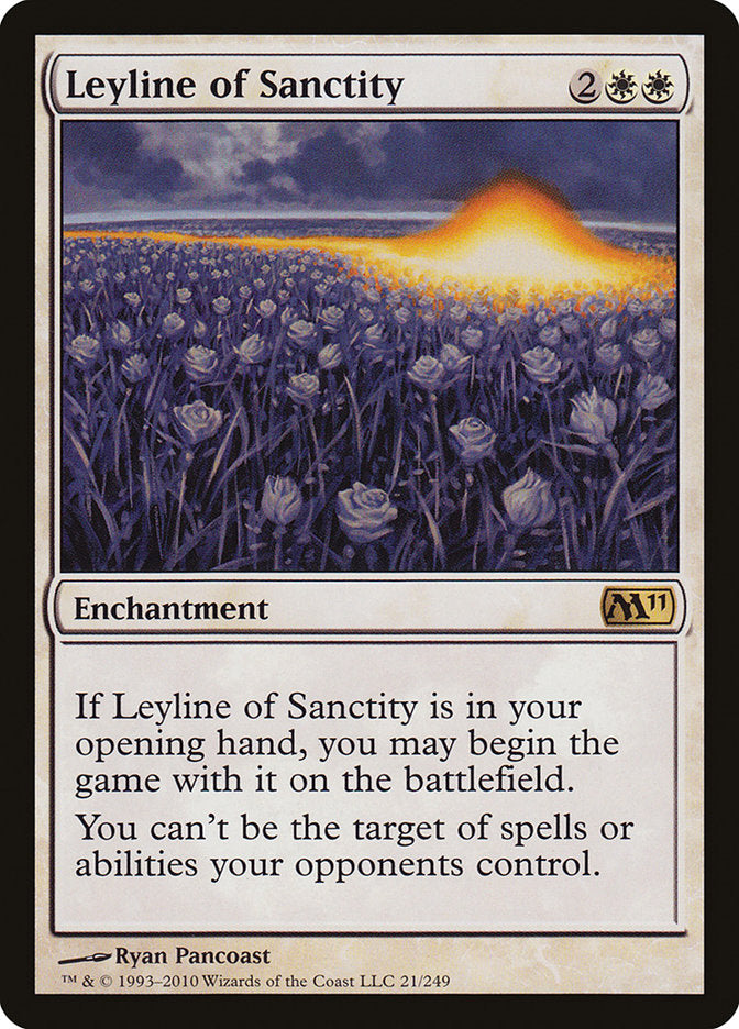 Leyline of Sanctity [Magic 2011] | Total Play