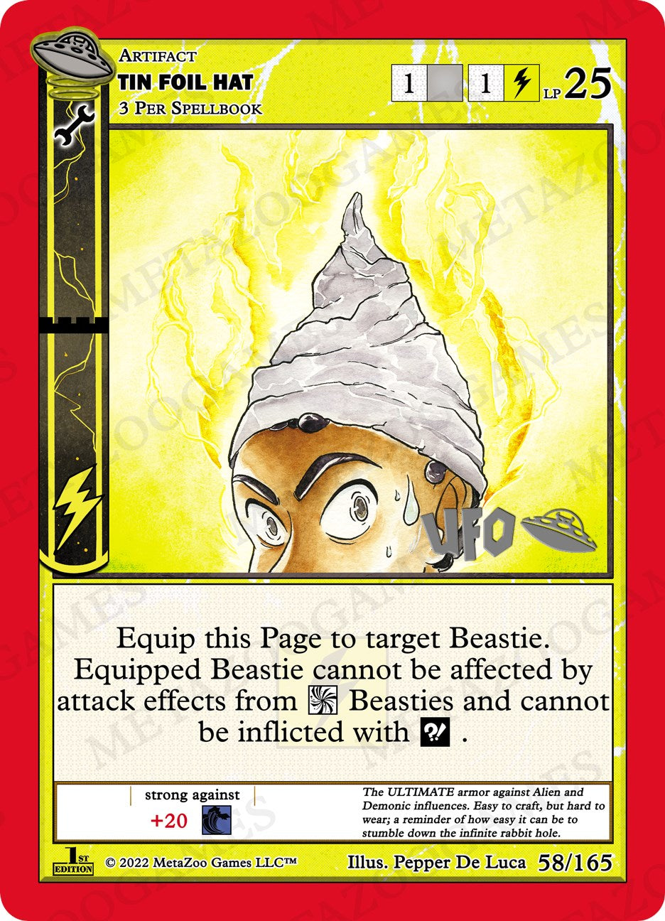 Tin Foil Hat [Cryptid Nation: UFO First Edition Spoiler Pack] | Total Play
