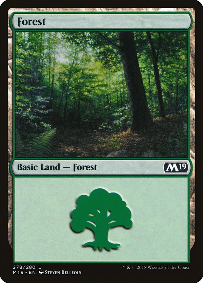 Forest (278) [Core Set 2019] | Total Play