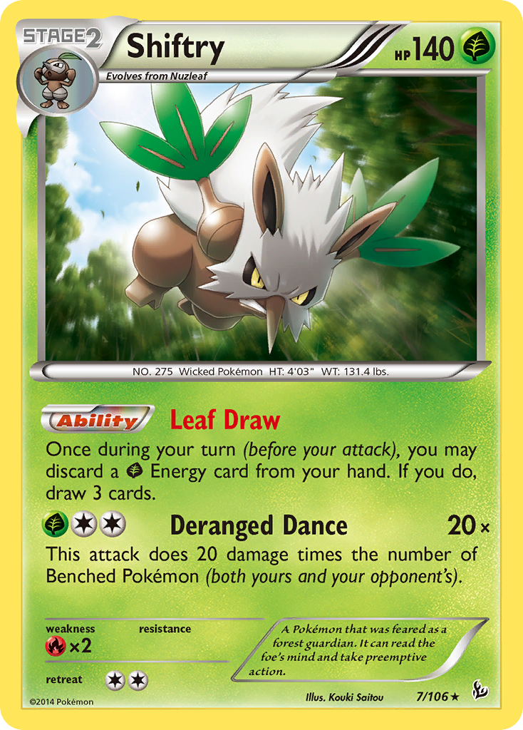 Shiftry (7/106) [XY: Flashfire] | Total Play