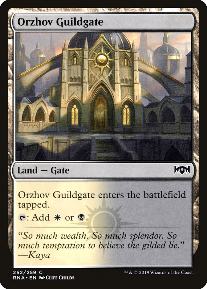 Orzhov Guildgate (252/259) [Ravnica Allegiance] | Total Play