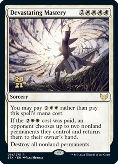 Devastating Mastery [Strixhaven: School of Mages Prerelease Promos] | Total Play