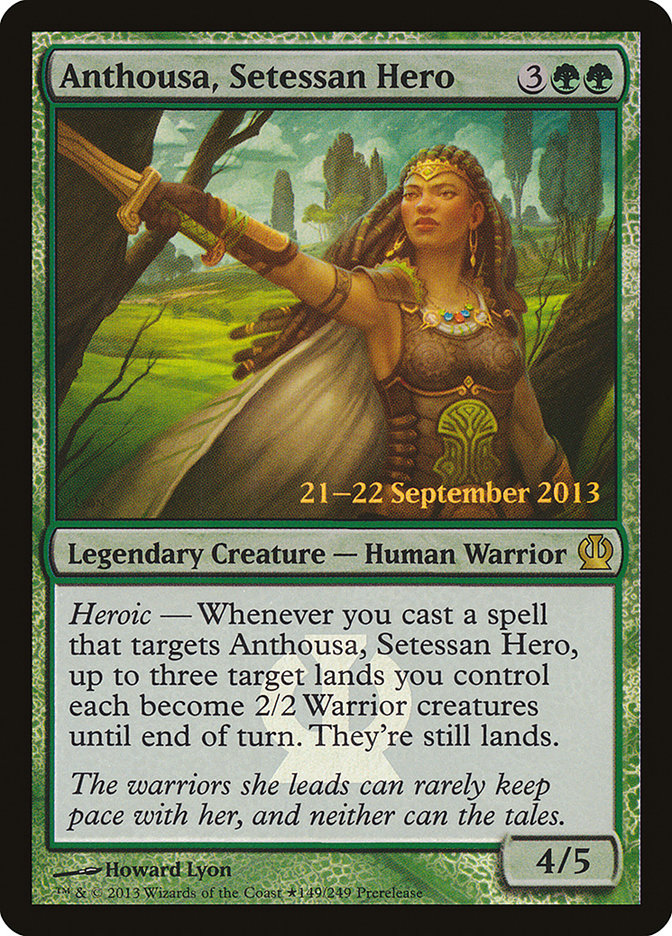 Anthousa, Setessan Hero [Theros Prerelease Promos] | Total Play