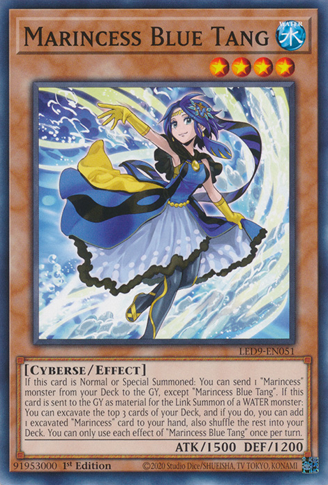 Marincess Blue Tang [LED9-EN051] Common | Total Play