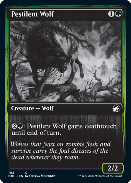 Pestilent Wolf [Innistrad: Double Feature] | Total Play