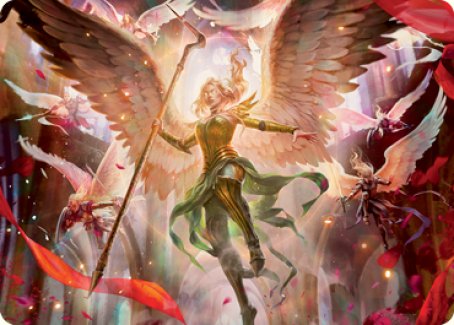 Sigarda's Summons Art Card [Innistrad: Crimson Vow Art Series] | Total Play